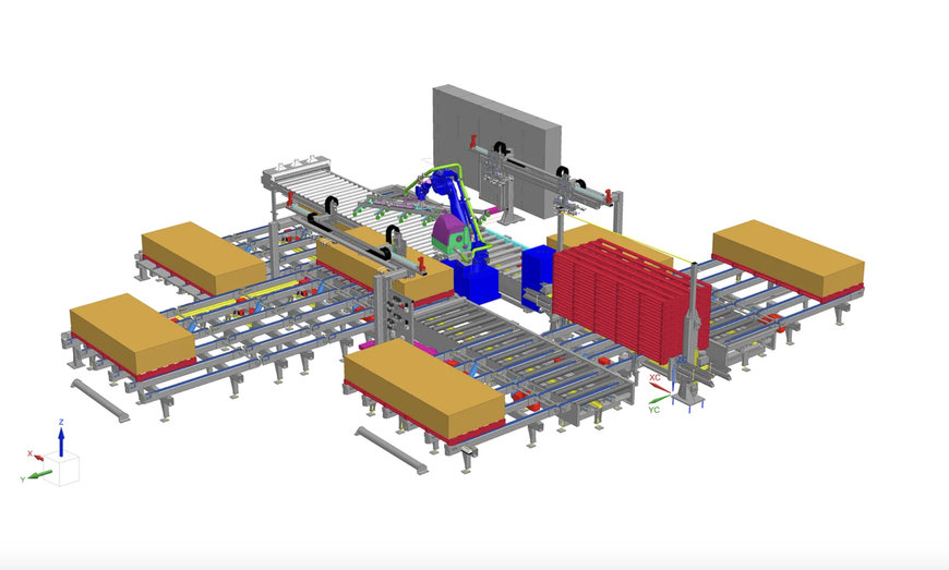 Yaskawa: Digital twin optimises Bürkle systems